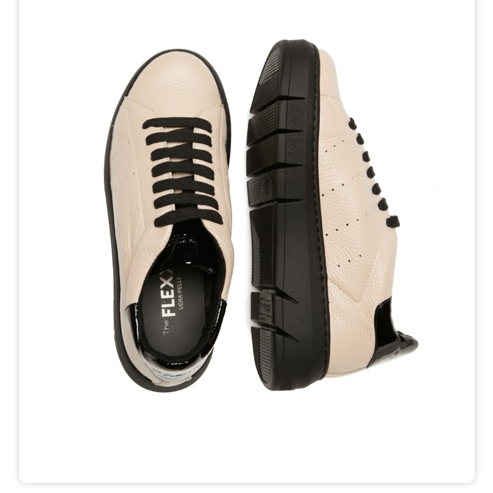 THE FLEXX Sarah Mousse D/Moon leather sneakers